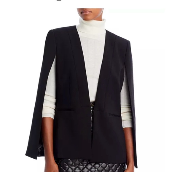 BCBGMaxAzria Black Cape Blazer - Picture 8 of 8